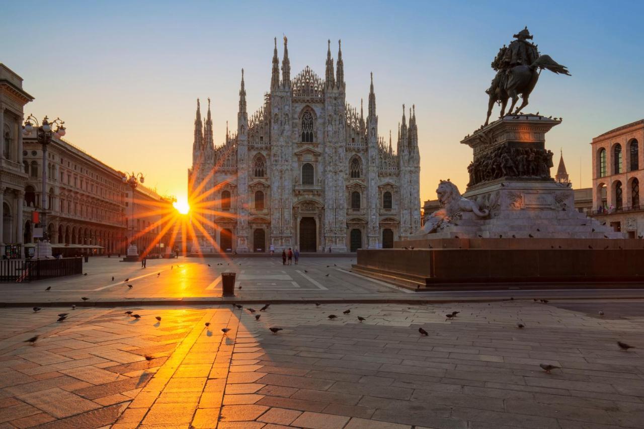 Ferienwohnung City Life House-Blue San Siro & Duomo Mailand Exterior foto
